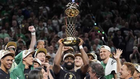 NBA Finals: Celtics win 18th championship with victory over .